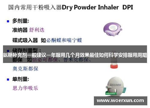 氨糖补充剂一般建议一年服用几个月效果最佳如何科学安排服用周期